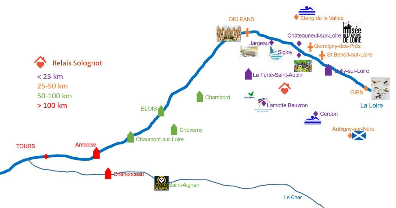 Relais Solognot Bed & Breakfast Sennely ภายนอก รูปภาพ